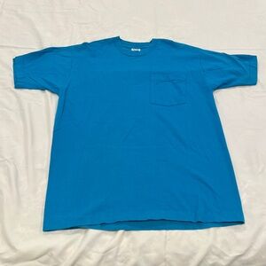 Vintage 80’s BVD Premium Series Blue Men's T-Shirt